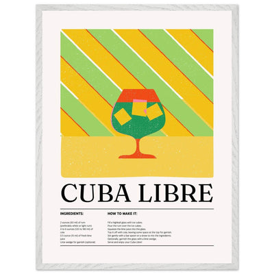 Cuba Libre Cocktail Recipe - Vibrantwalls