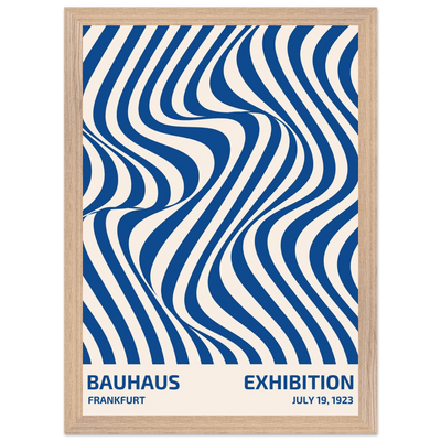 Bauhaus Ausstellung 1923 Op Art Wavy - Vibrantwalls