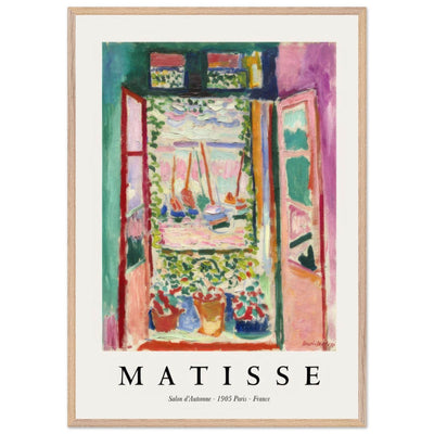 Matisse Open Window Art - Captivating Piece for Modern Decor - Vibrantwalls