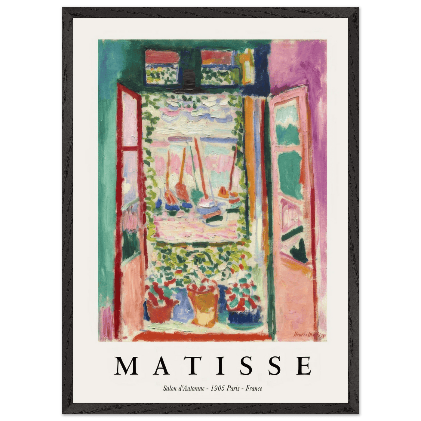 Matisse Open Window Art - Captivating Piece for Modern Decor - Vibrantwalls