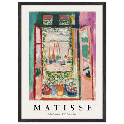 Matisse Open Window Art - Captivating Piece for Modern Decor - Vibrantwalls