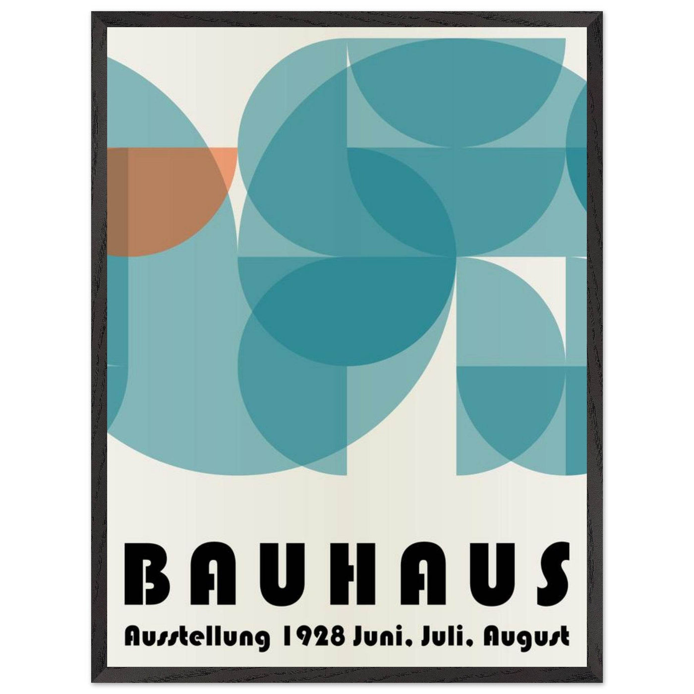 Bauhaus-Style The Blue Tunnel - Vibrantwalls