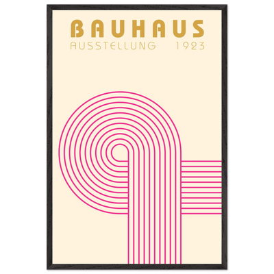 Bauhaus Pink Pop Decor for Modern Home Aesthetics - Vibrantwalls