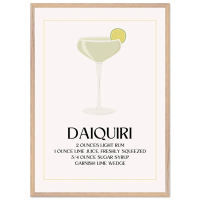 Classic Daiquiri Cocktail Recipe - Vibrantwalls