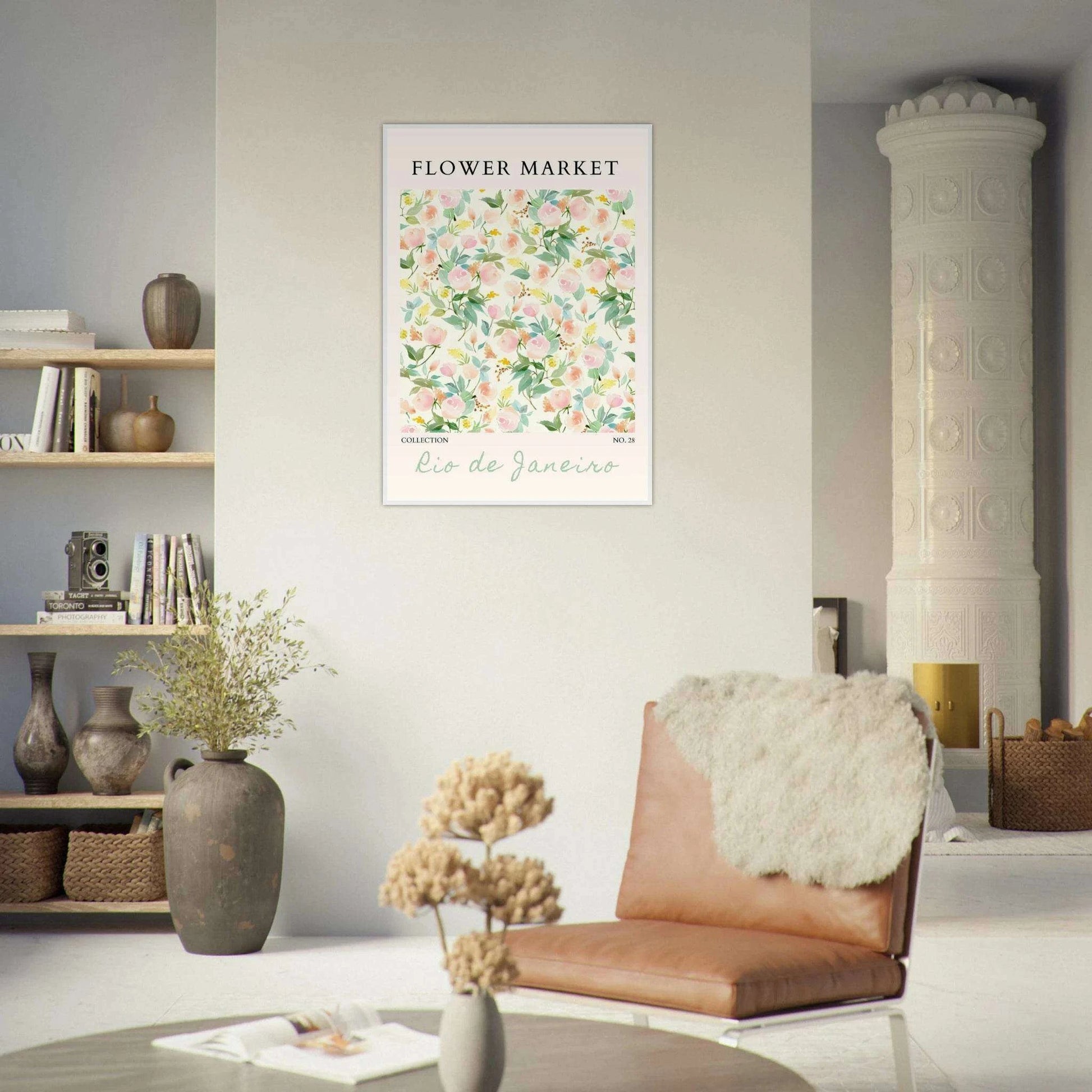 Rio de Janeiro Floral Wall Art - Vibrantwalls