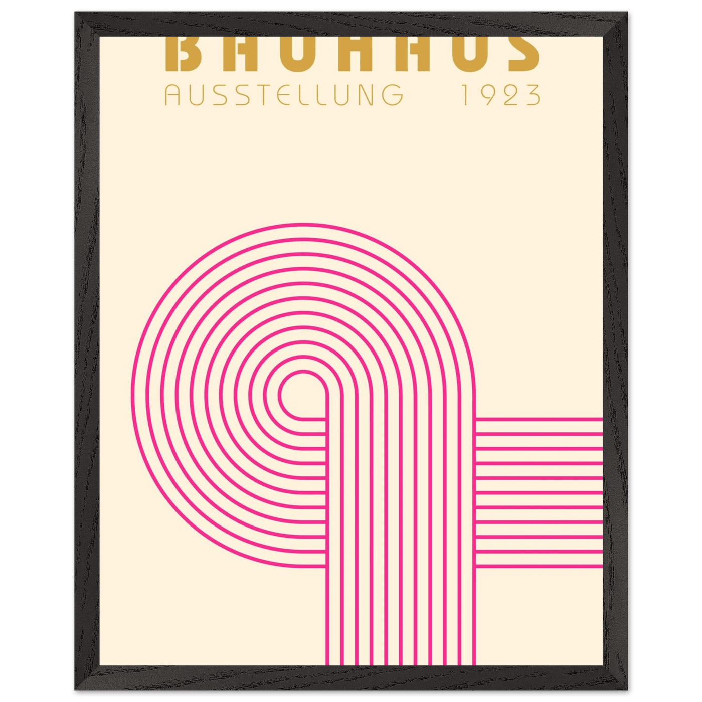 Bauhaus Pink Pop Decor for Modern Home Aesthetics - Vibrantwalls