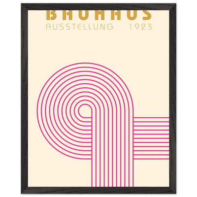 Bauhaus Pink Pop Decor for Modern Home Aesthetics - Vibrantwalls