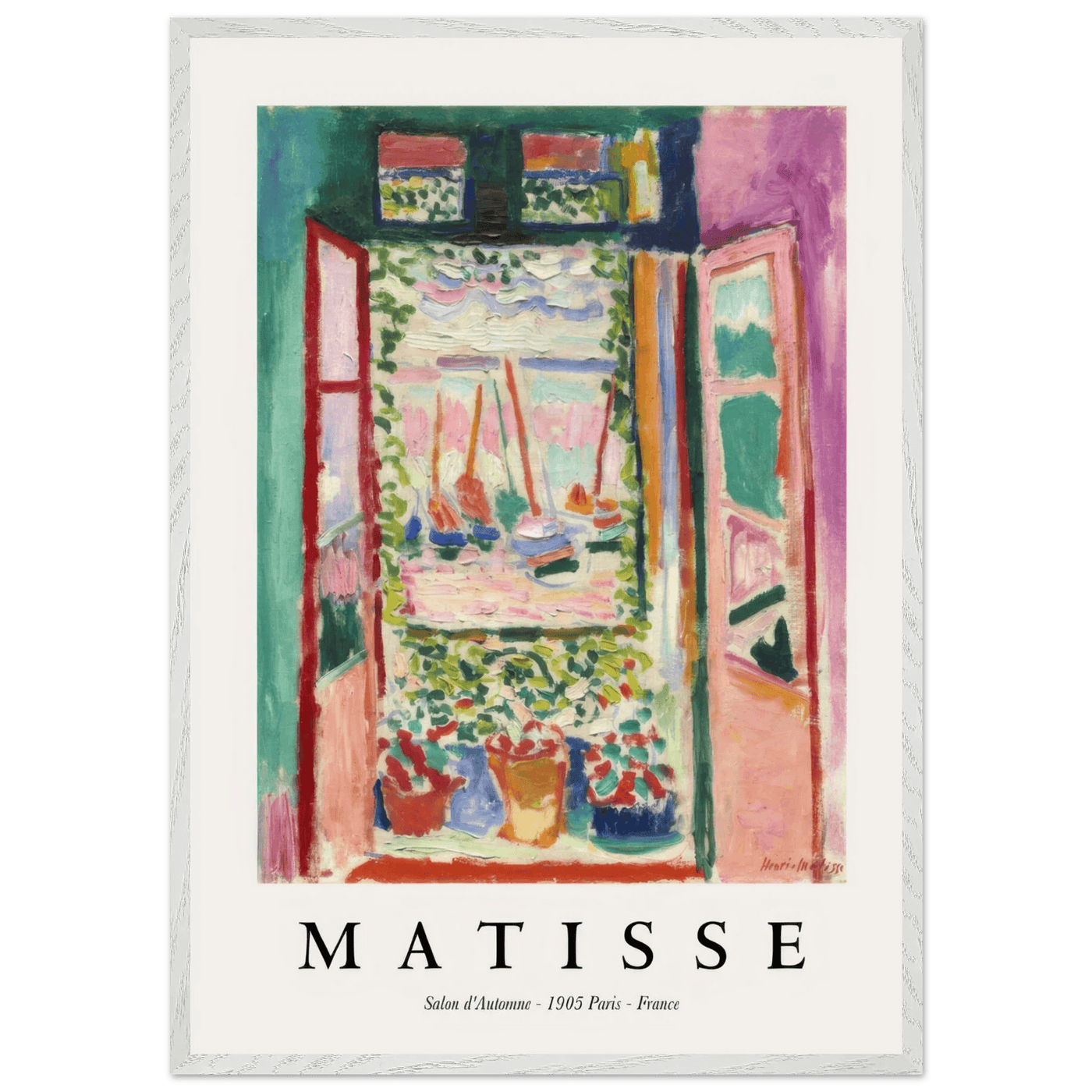Matisse Open Window Art - Captivating Piece for Modern Decor - Vibrantwalls