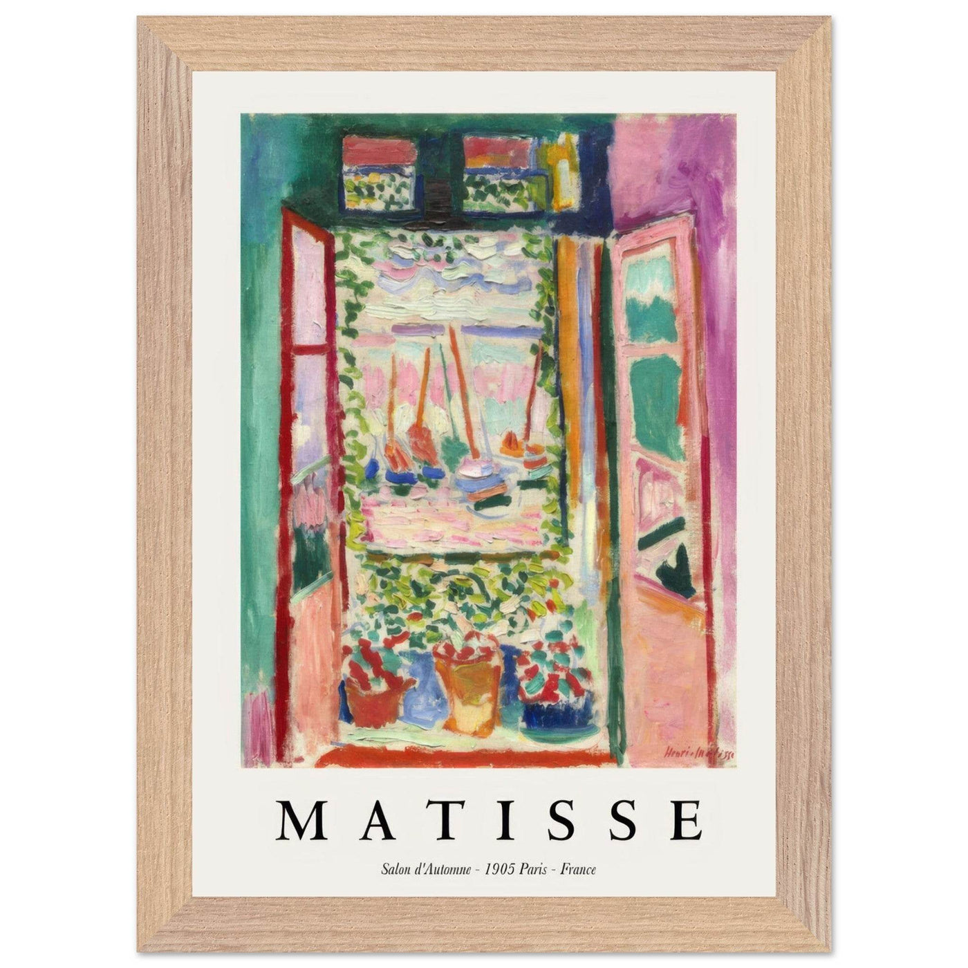 Matisse Open Window Art - Captivating Piece for Modern Decor - Vibrantwalls