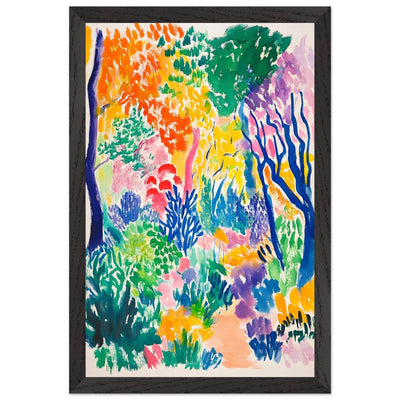 Vibrant Matisse Abstract Garden Joy - Vibrantwalls
