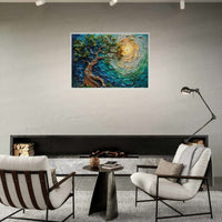 Textured Tree of Life - Vibrantwalls