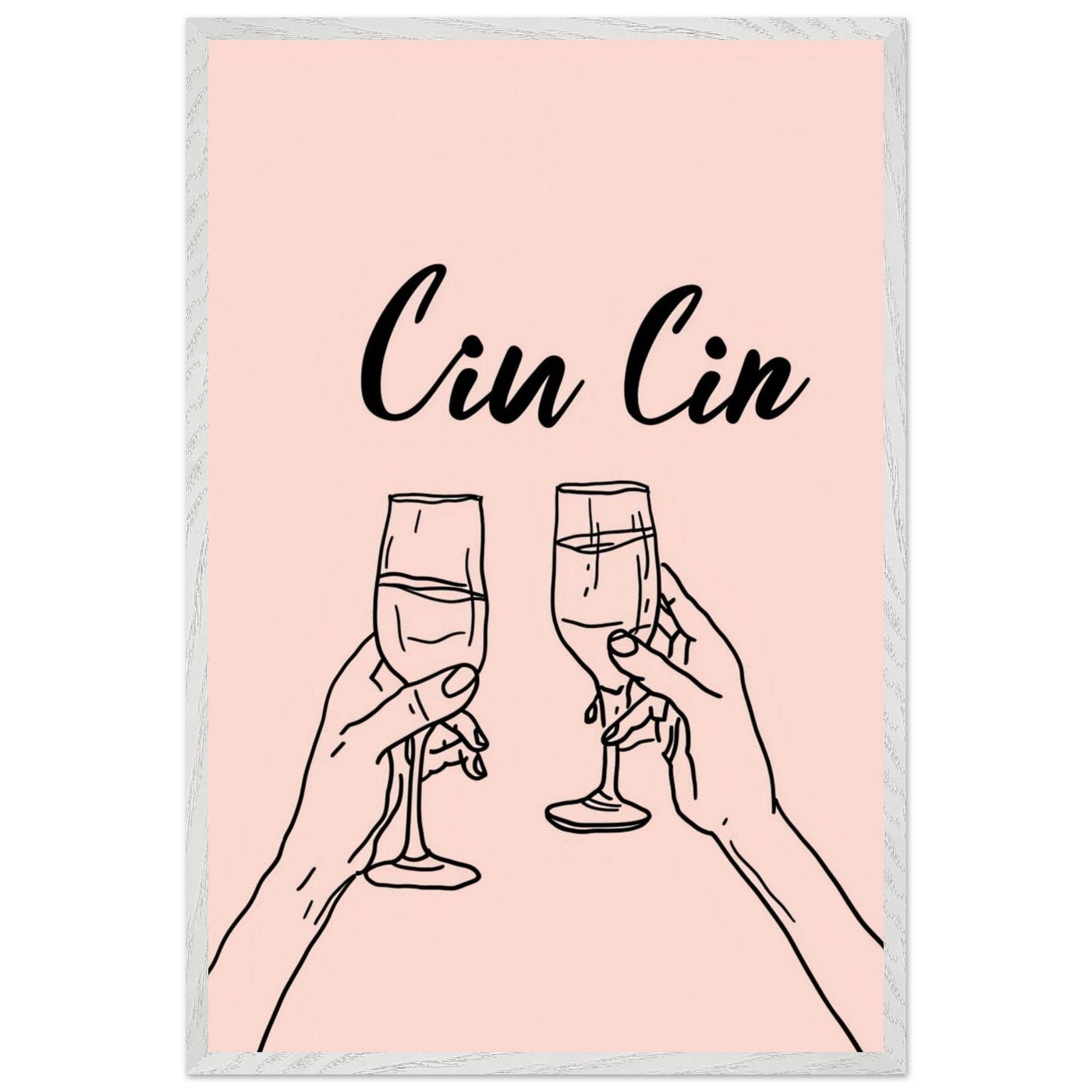 Cin Cin Toast Art Print - Vibrantwalls