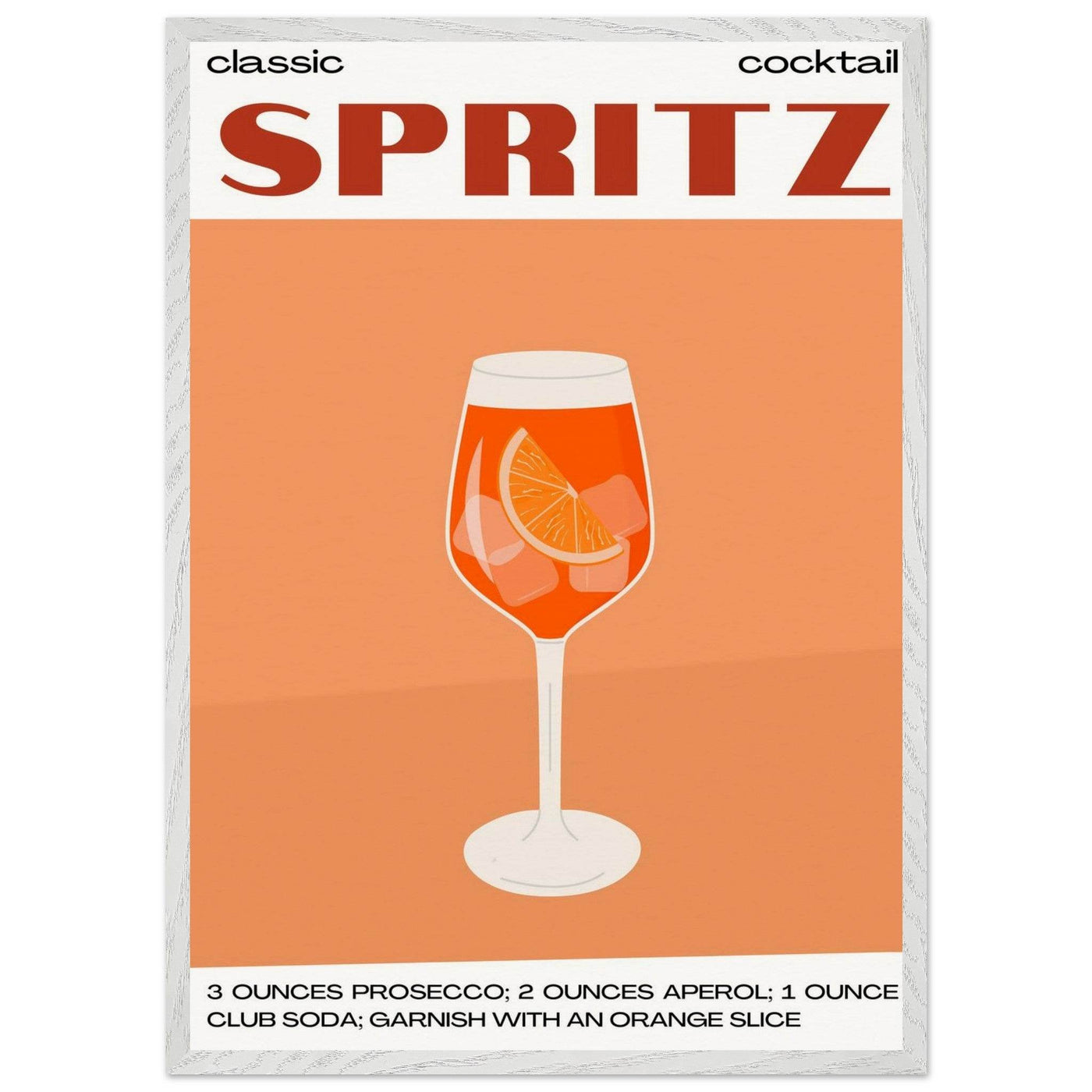 Classic Spritz Cocktail - Vibrantwalls
