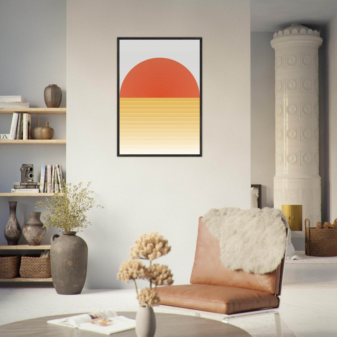 Bauhaus Sunset 1923 - Vibrantwalls