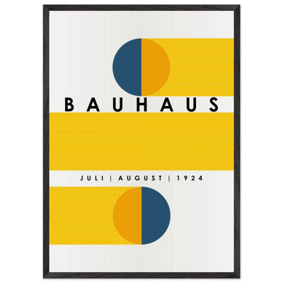 Bauhaus Blue Tunnel Geometric - Vibrantwalls