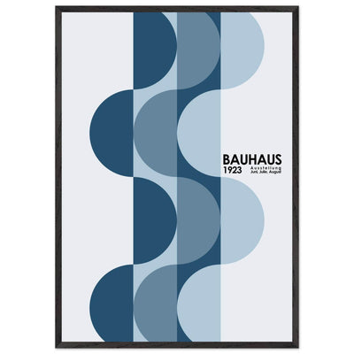 Bauhaus-Style The Blue Design - Vibrantwalls