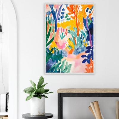 Vibrant Abstract Garden - Vibrantwalls