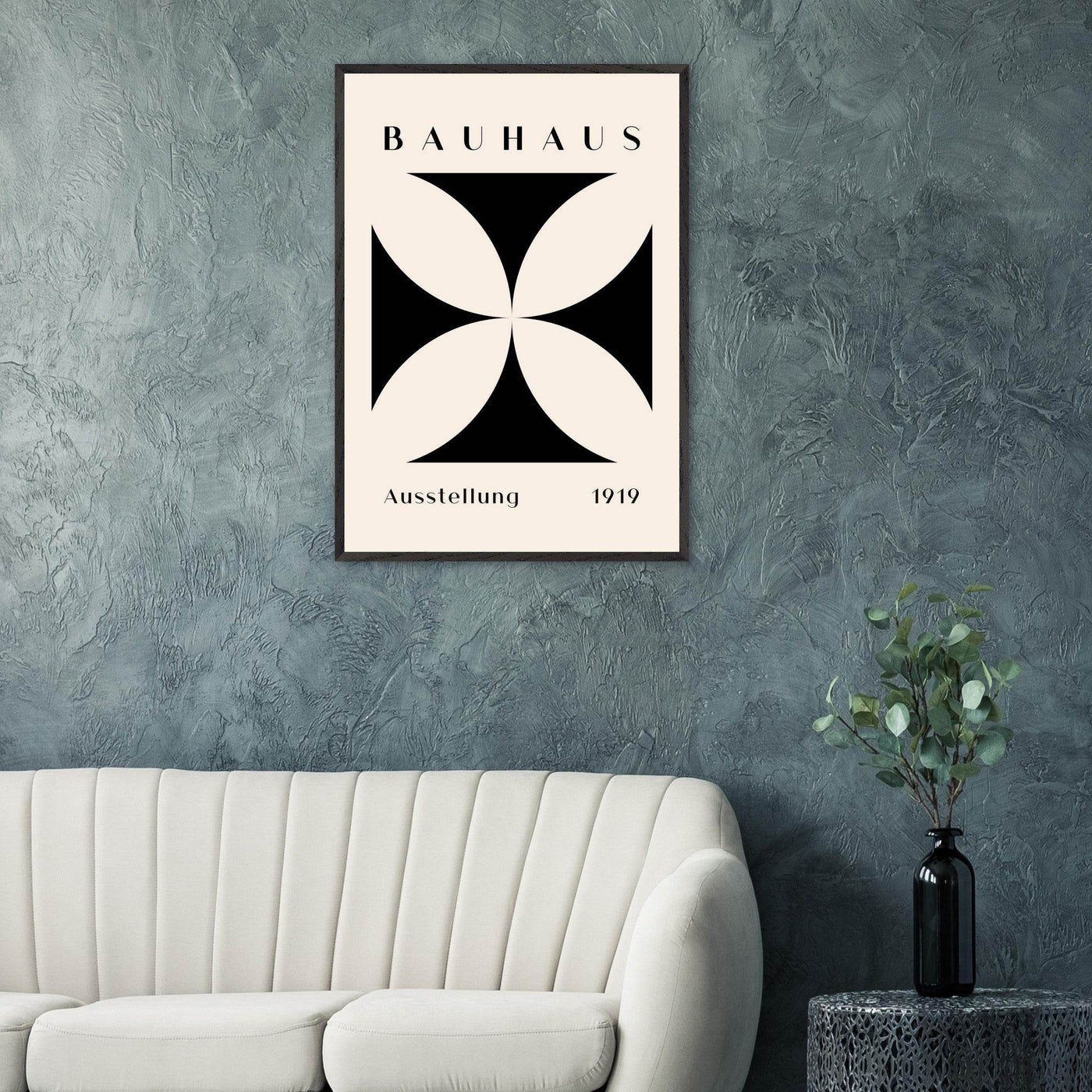 Bauhaus Black & Beige - Vibrantwalls