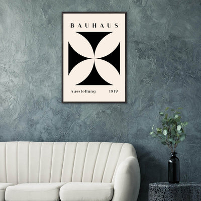 Bauhaus Black & Beige - Vibrantwalls