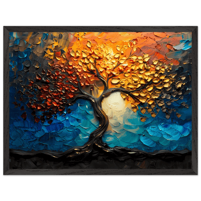 The Tree of Life Premium Wooden - Vibrantwalls
