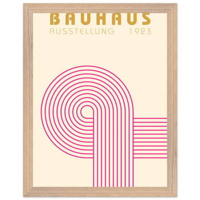 Bauhaus Pink Pop Decor for Modern Home Aesthetics - Vibrantwalls