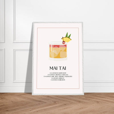 Mai Tai Cocktail Recipe - Vibrantwalls