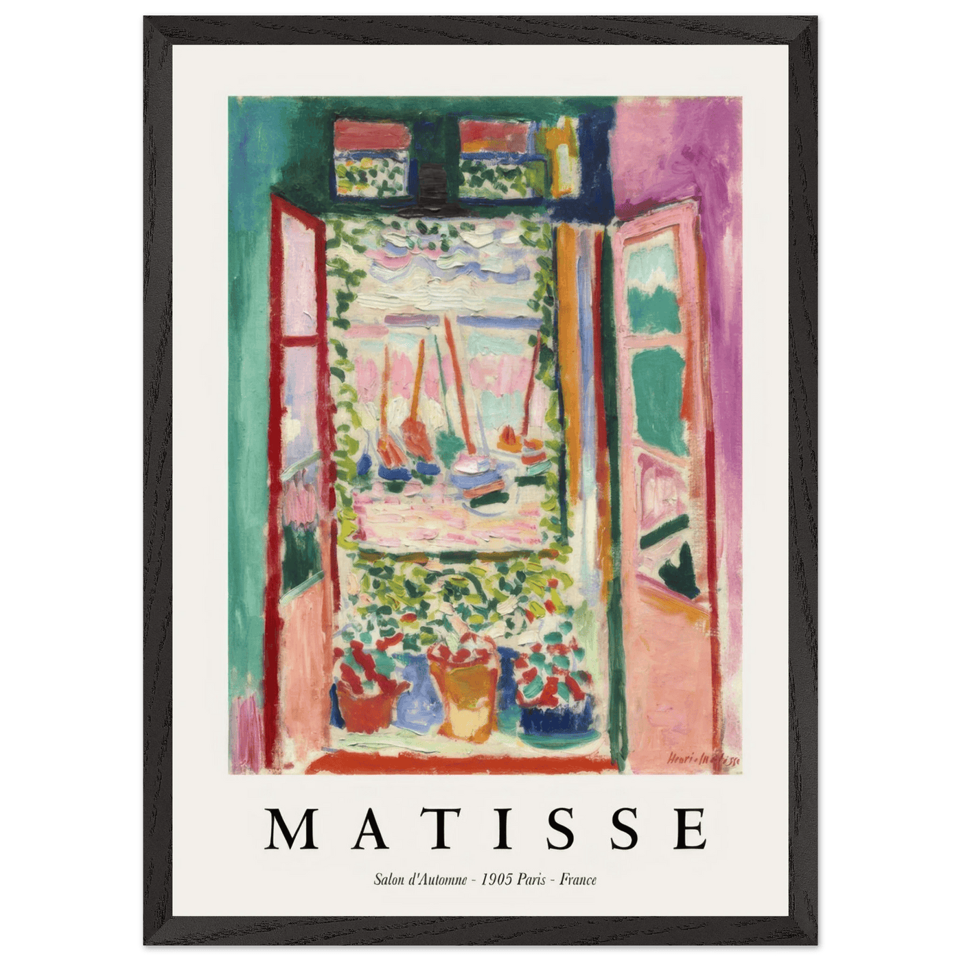 Matisse Open Window Art - Captivating Piece for Modern Decor - Vibrantwalls