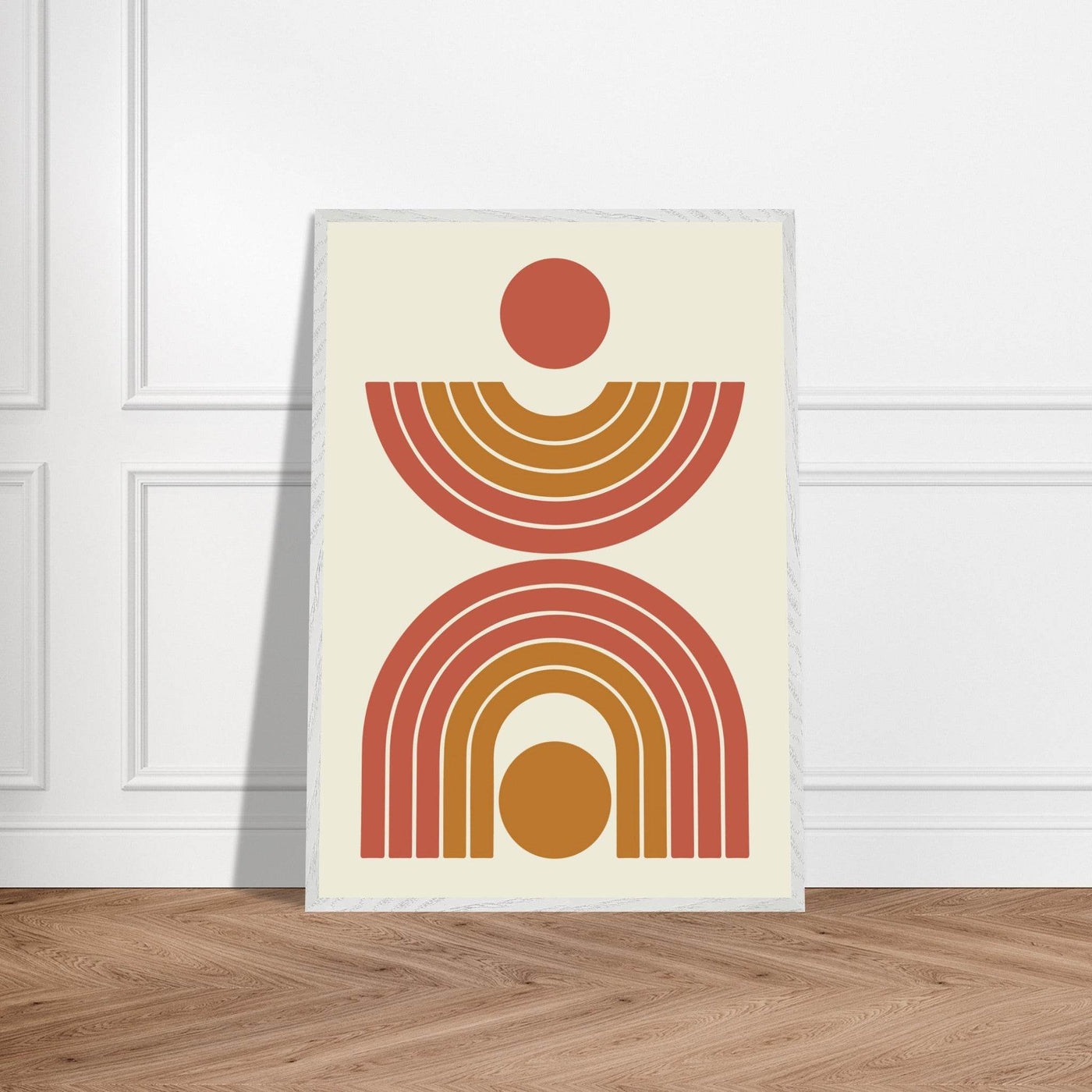 Abstract Desert Landscape Textured - Vibrantwalls
