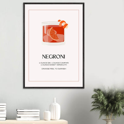 Negroni Cocktail Recipe - Vibrantwalls