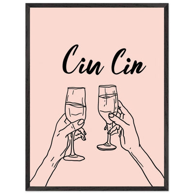 Cin Cin Toast Art Print - Vibrantwalls