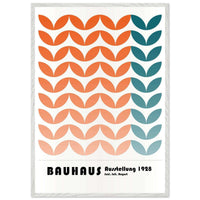Bauhaus-Style The Blue Waves - Vibrantwalls