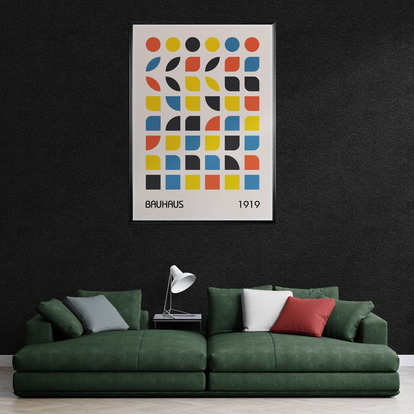 Bauhaus 1919 Geometric Abstract - Vibrantwalls