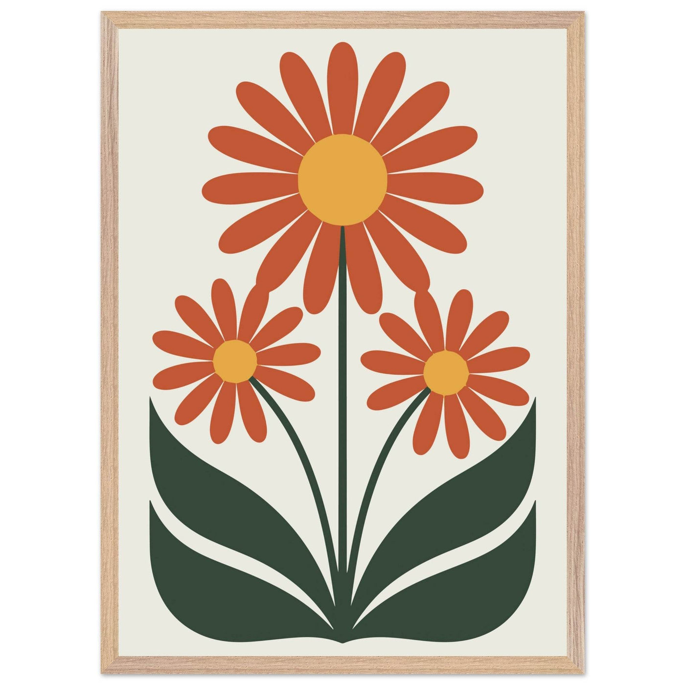 Abstract Floral Delight - Vibrantwalls