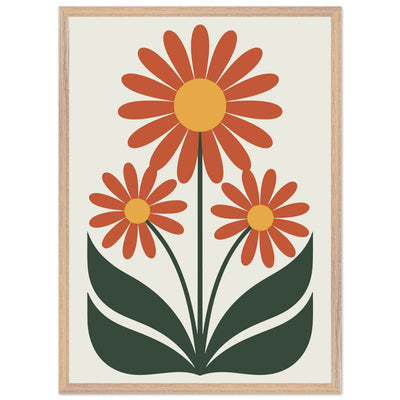 Abstract Floral Delight - Vibrantwalls