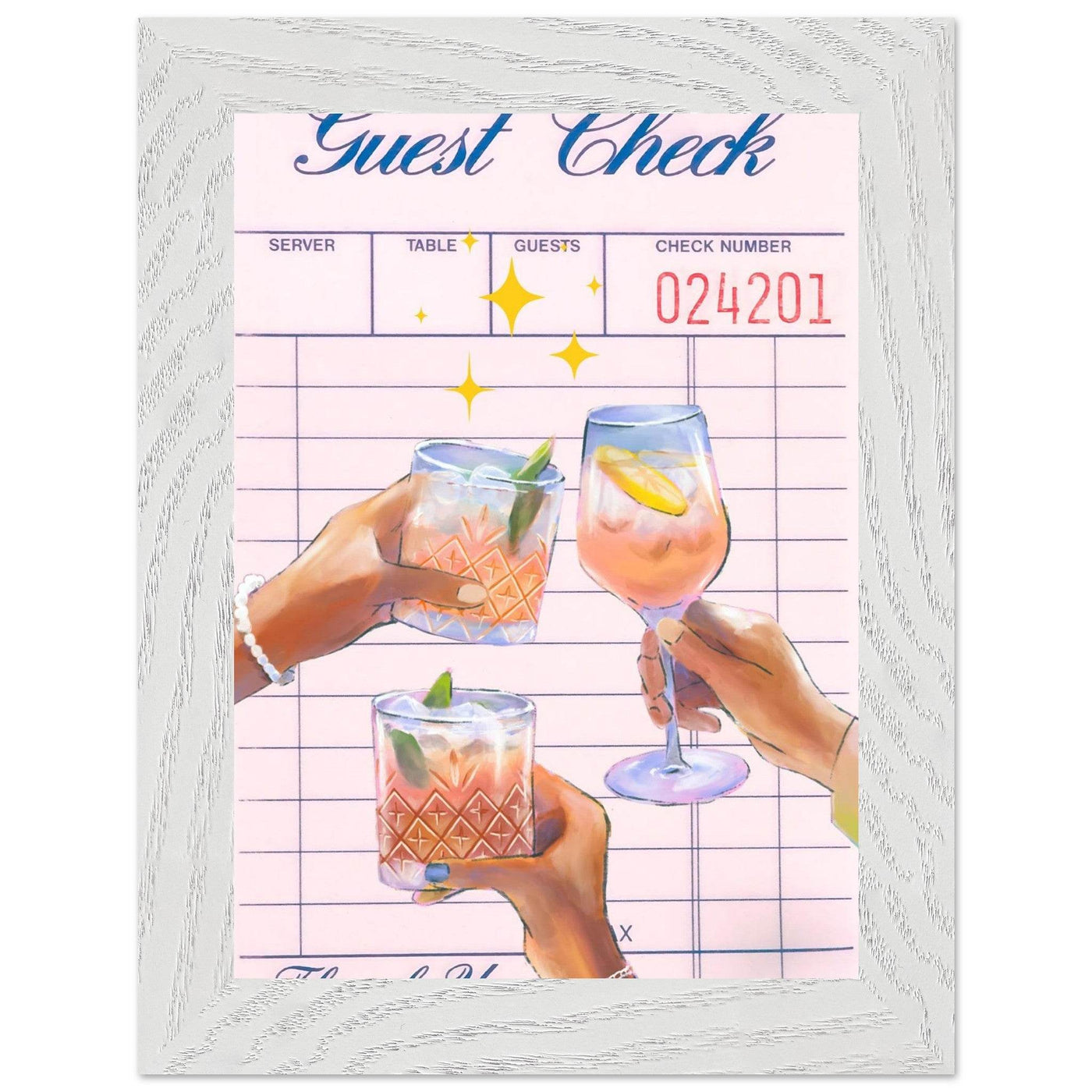 Retro Cocktail Recipe - Vibrantwalls