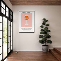 Wall Art Aperol Spritz Bar Poster Framed - Vibrantwalls