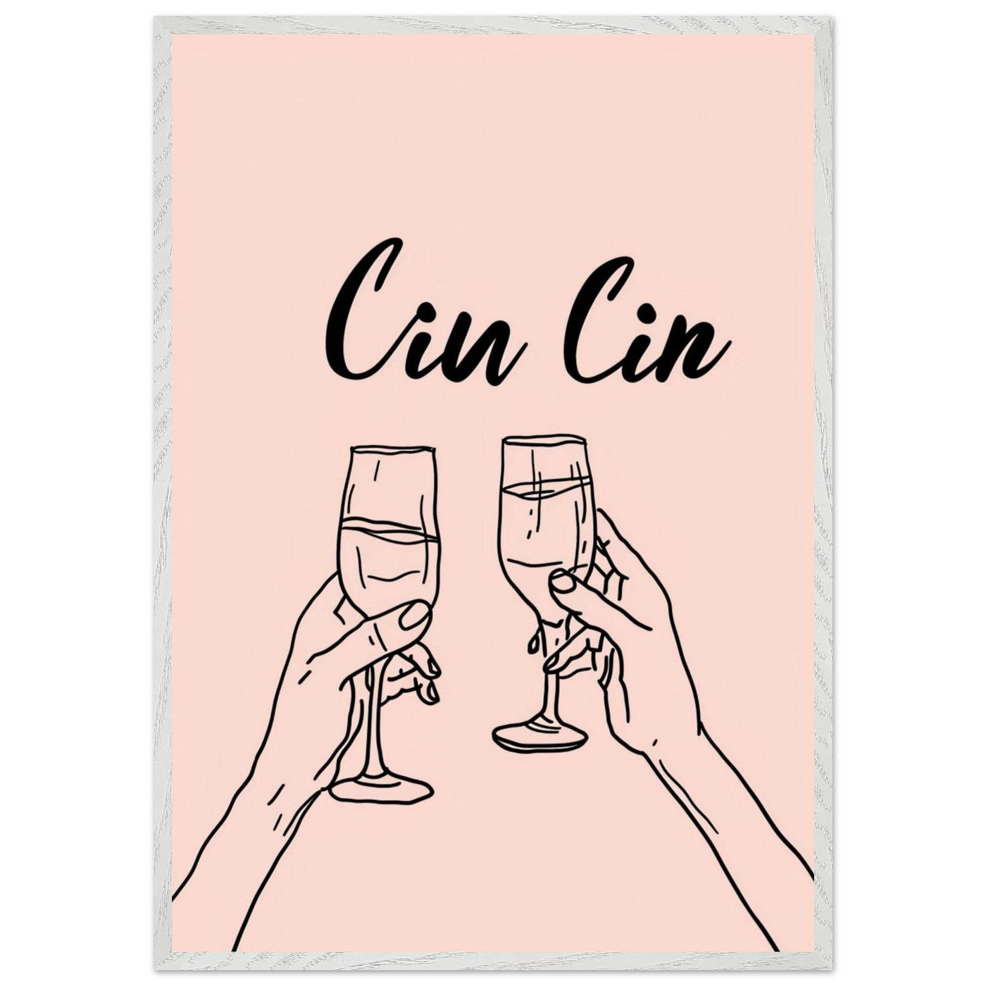 Cin Cin Toast Art Print - Vibrantwalls