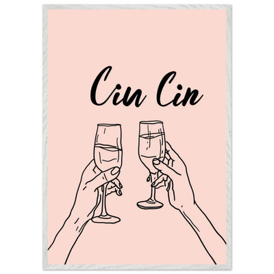 Cin Cin Toast Art Print - Vibrantwalls