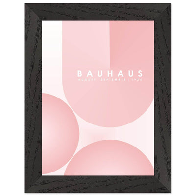 Bauhaus Soft Pink Geometric Design for Contemporary Spaces - Vibrantwalls