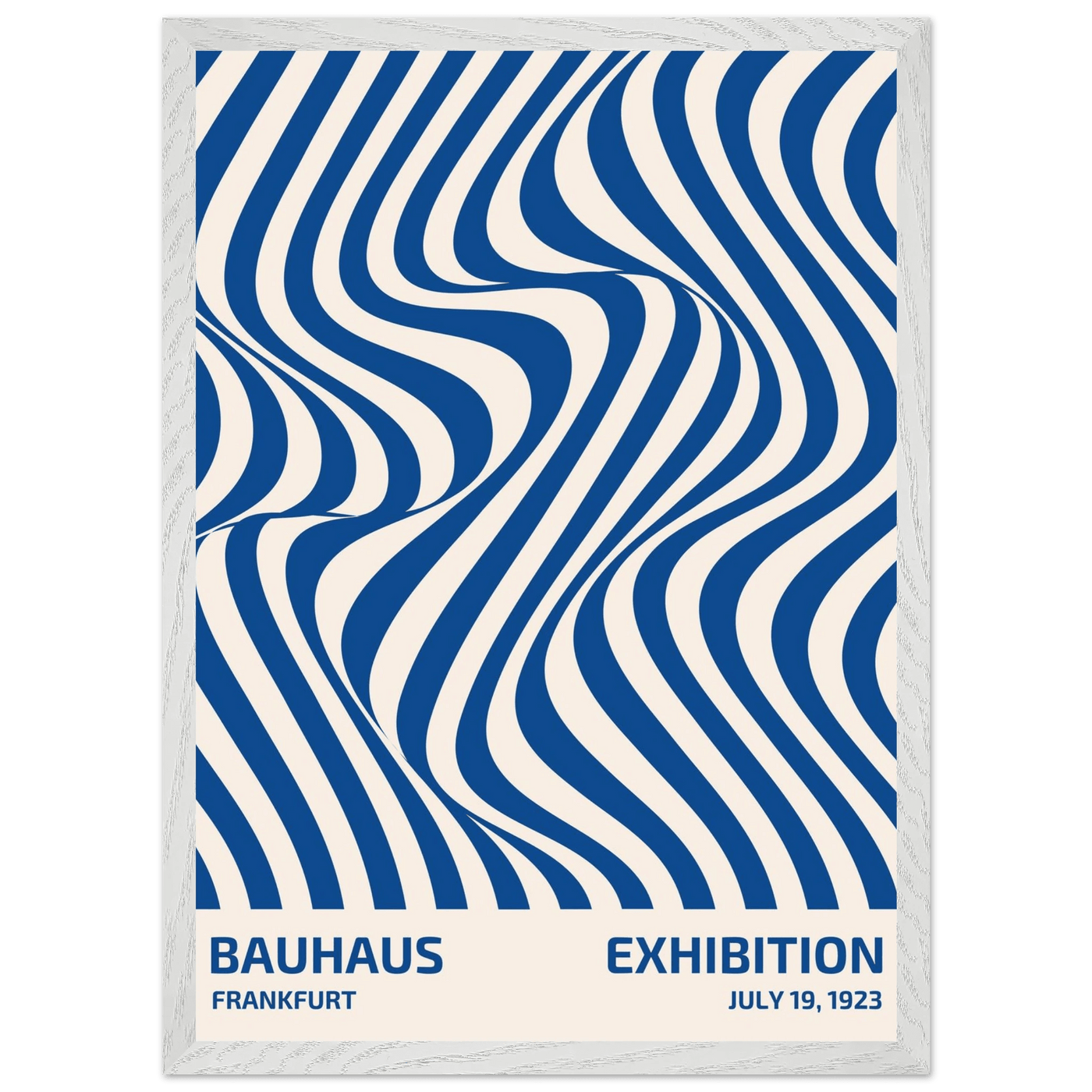 Bauhaus Ausstellung 1923 Op Art Wavy - Vibrantwalls