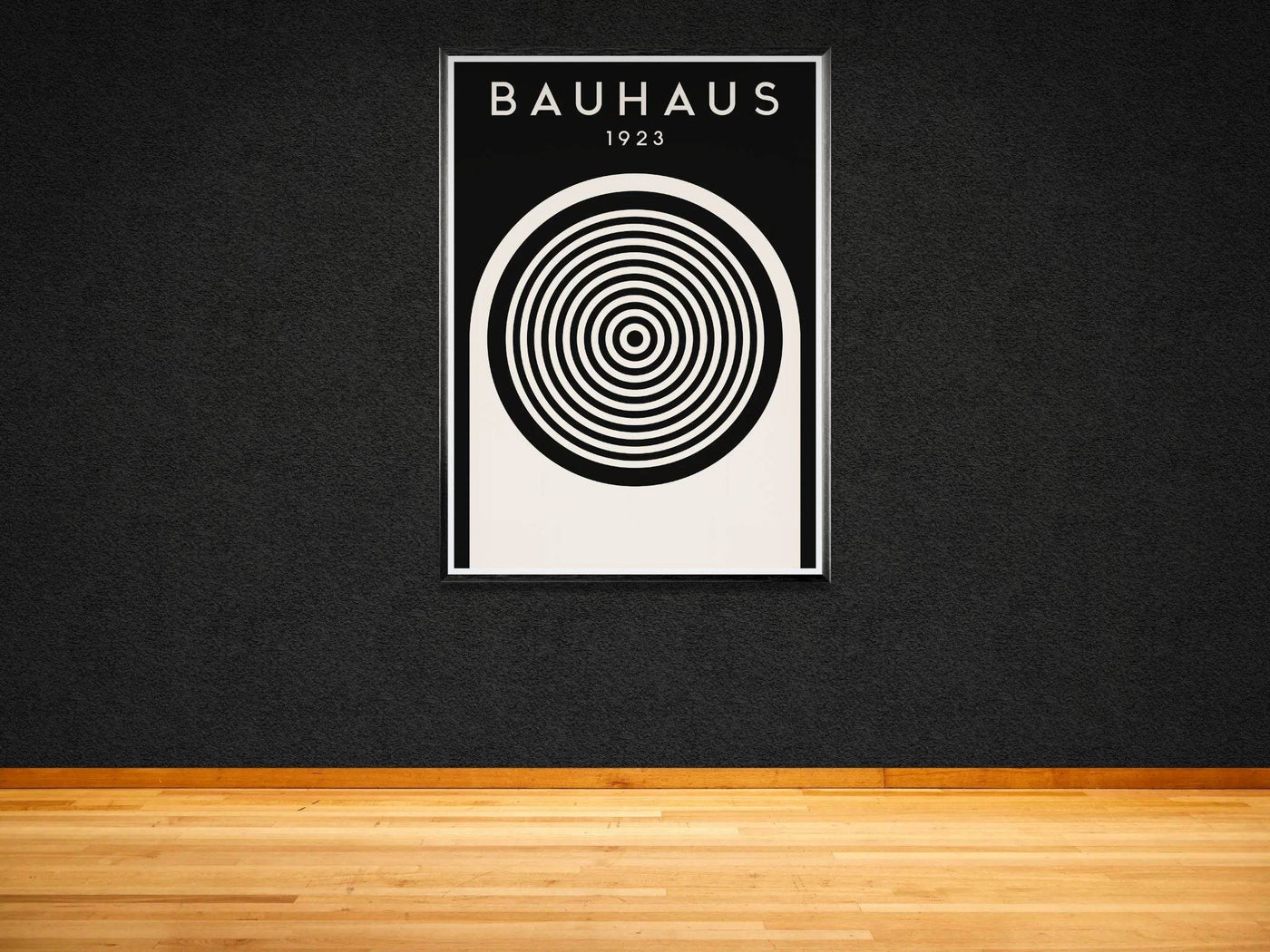 Bauhaus Black & Cream - Vibrantwalls