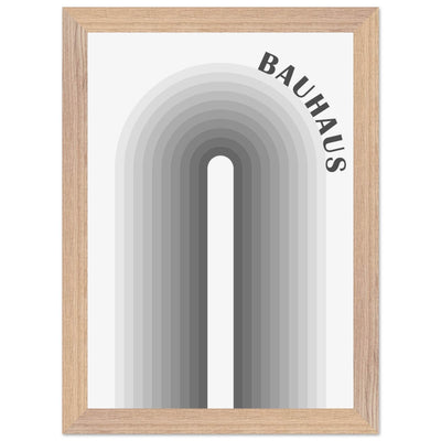 Bauhaus-Style Gradient Arch - Vibrantwalls
