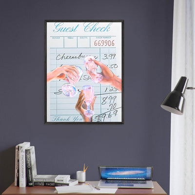 Vibrant Cocktail 'Guest Check' - Vibrantwalls