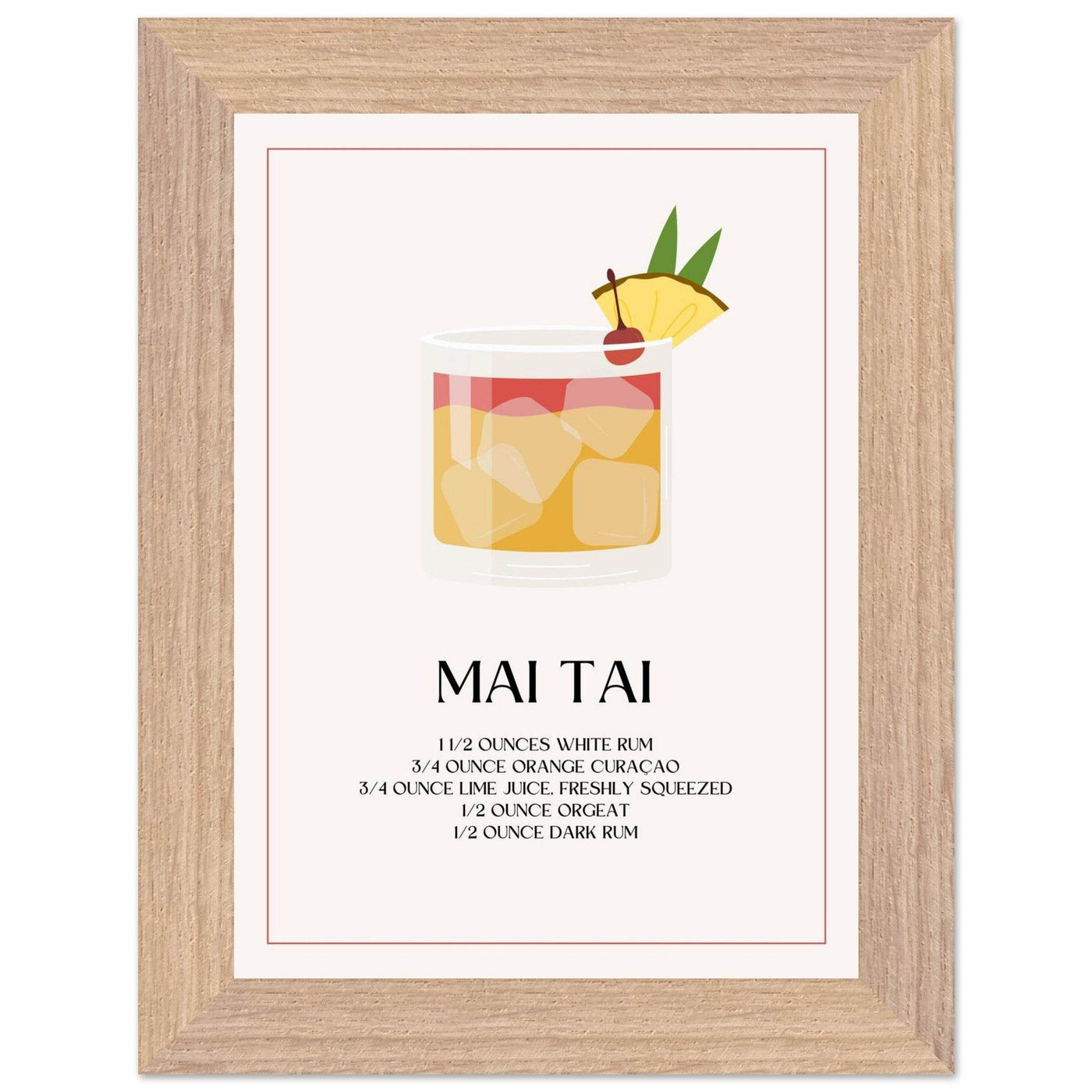 Mai Tai Cocktail Recipe - Vibrantwalls