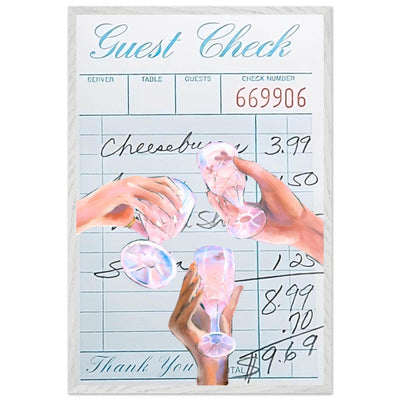 Vibrant Cocktail 'Guest Check' - Vibrantwalls