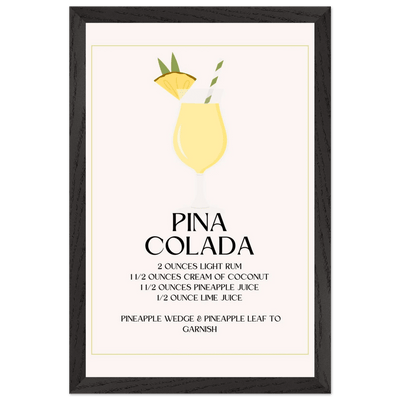 Pina Colada Cocktail Recipe - Vibrantwalls