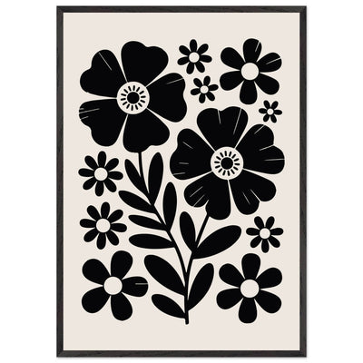 Minimalist Floral Meadow - Vibrantwalls