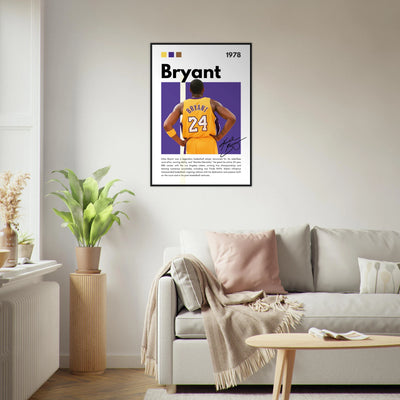 Kobe Bryant Mamba Mentality Lakers Framed Poster Vibrantwalls