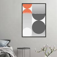 Bauhaus-Style Abstract Geometric - Vibrantwalls