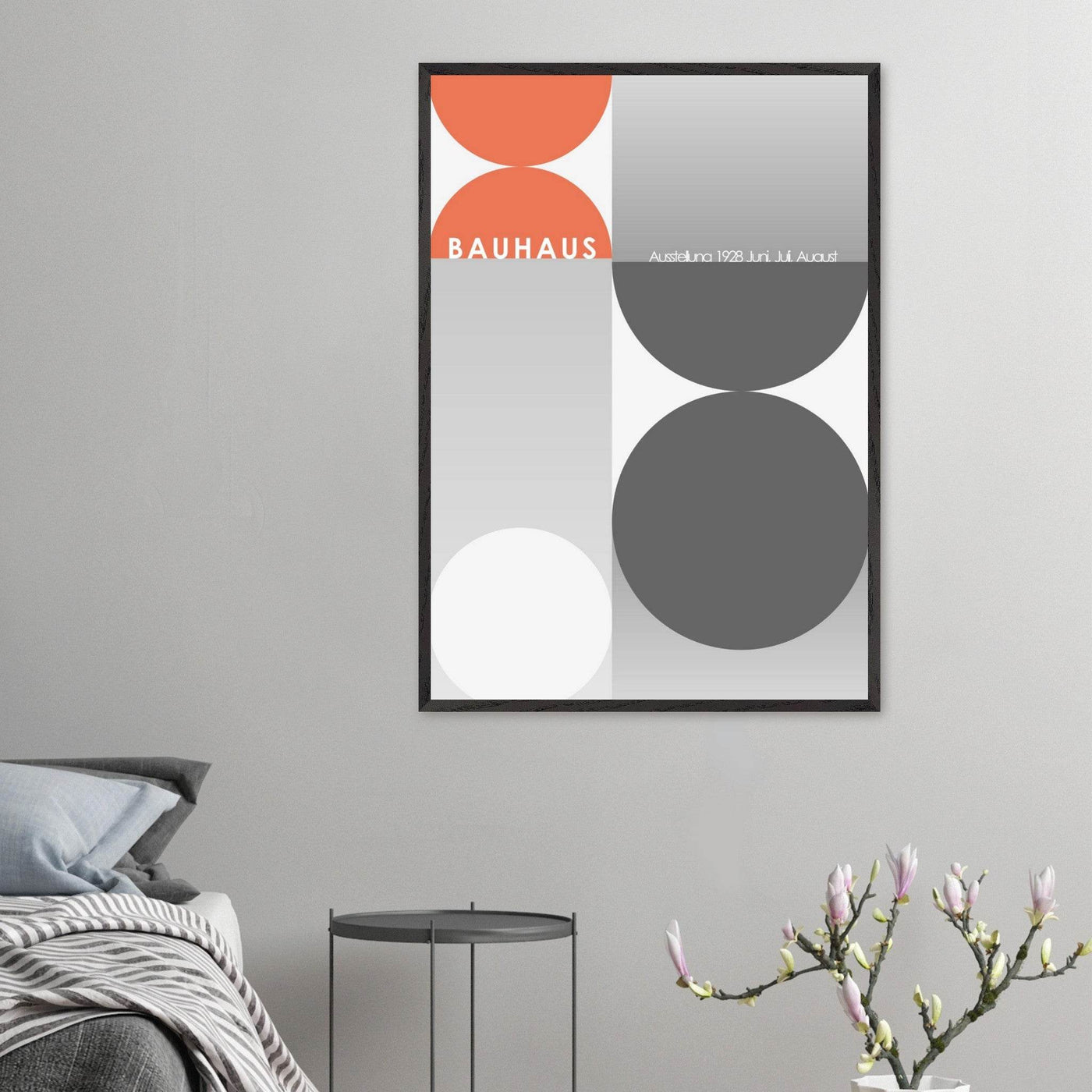 Bauhaus-Style Abstract Geometric - Vibrantwalls